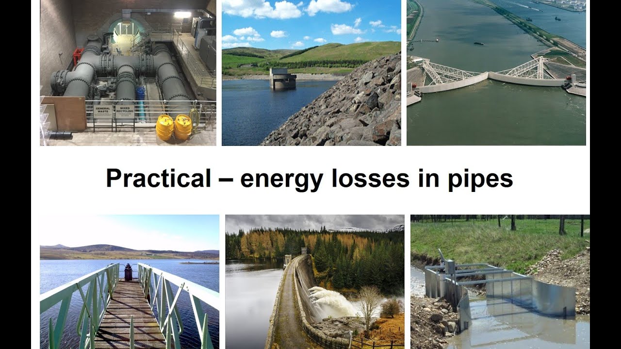 Fluid Mechanics: energy losses in pipes practical coursework