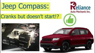 Jeep Compass cranks, but doesn't start! Here's the fix!!!