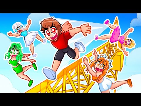 Techy Vs 4 CRAZY FAN GIRLS In Extreme Tag...