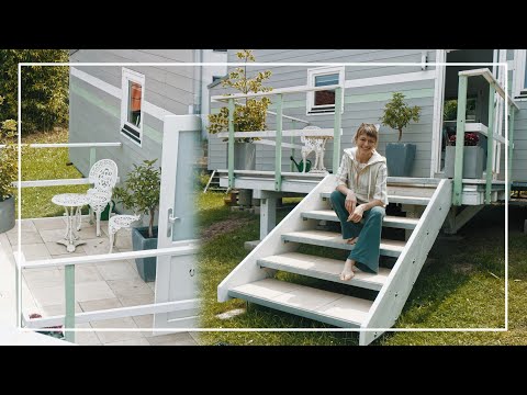 Meine Terrasse ist fertig! 🏰 Leben im Tiny House