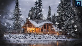 Create Falling Snow - Photoshop Tutorial