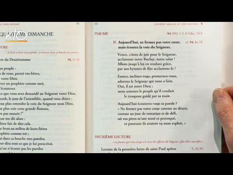 4e dimanche ordinaire B - Psaume