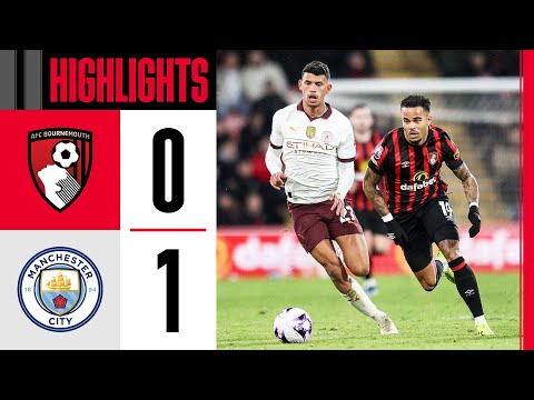 Foden strike the decider in spirited Cherries performance | AFC Bournemouth 0-1 Manchester City