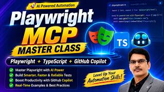 Playwright MCP Master Class 🚀 | Playwright + TypeScript + GitHub Copilot