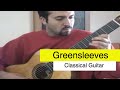Greensleeves on Classical Guitar 