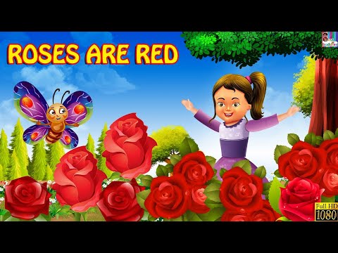 Roses Are Red Violets Are Blue | Nursery Rhymes & Baby Songs | Best Buddies Rhymes