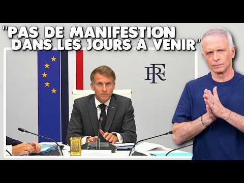 React à la Nouvelle intervention de Macron sur les manifestations - 22/10/2026