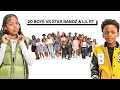 20 BOYS VS 2 RAPPERS LIL RT STARBANDZ