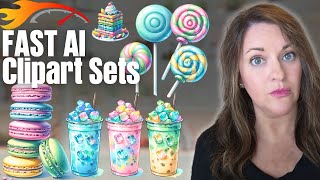 How to Make AI Clipart Sets in Bulk FAST that Actually SELL