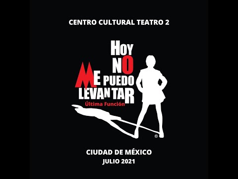 Hoy no me puedo levantar - última función. Cast España-Mexico