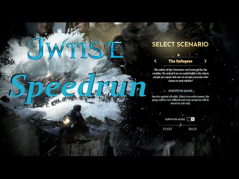 Frostpunk Speedrun - The Refugees, Survivor in 24 min 30 sec
