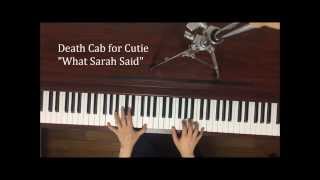 Death Cab for Cutie/ What Sarah Said