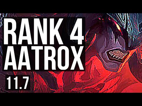 AATROX vs SORAKA (TOP) | Rank 4 Aatrox, 9 solo kills, 15/2/10, Legendary | BR Challenger | v11.7