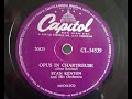 Stan Kenton and his Orchestra 'Opus In Chartreuse' 1956 78 rpm