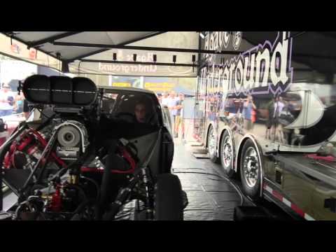 Danny Rowe NHRA Pro Mod Warm Up
