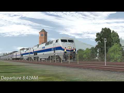 Open Rails: Chasing Amtrak 16