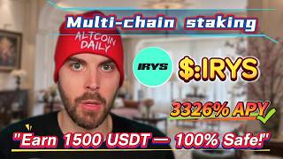 Earn Stable Profits with IRYS Staking? 3326% Annual Yield Mining Strategy