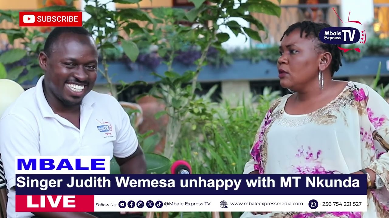 Singer Judith Wemesa unhappy with Music promoter MT Nkunda 