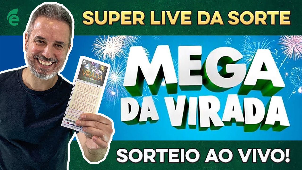 (#55) SUPER LIVE DA SORTE - Sorteio da Mega da Virada 2024 - 31/12/2024