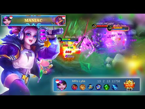 THE REASON LYLIA BECOME META, BECAUSE OF OVERPOWER!! - Lylia Gameplay