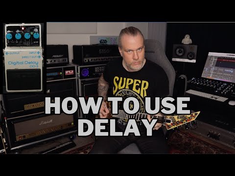 HOW TO USE DELAY with GUITAR AMPS.