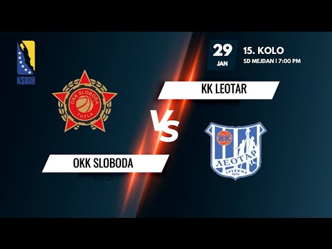 OKK Sloboda vs KK Leotar - 15.kolo - KSBIH - 2021/2022