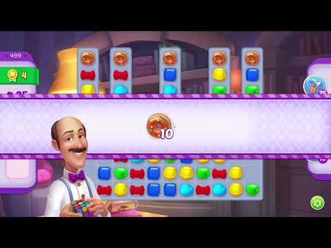 Homescapes 499 Hard Level - 25 moves - NO BooSTERS