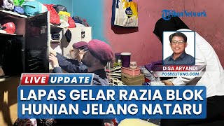 Jelang Nataru, Lapas Tanjungpandan Sidak Kamar Warga Binaan, Geledah Bawah Kasur hingga Lemari