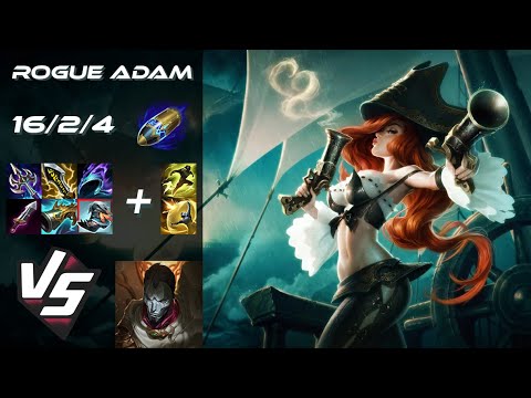 Rogue Adam BOTTOM Miss Fortune vs Jhin - EU Challenger Patch 25.23