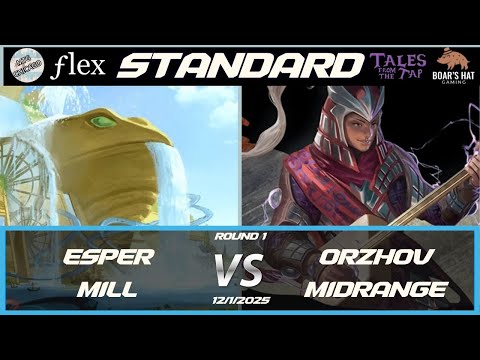 Orzhov Midrange VS Esper Mill    [MTG Standard Round 1]