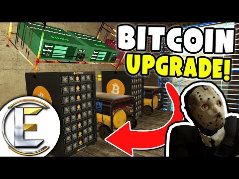 Bitcoin Mining Upgrade - GMOD DarkRP (New Base Lots of Money!)
