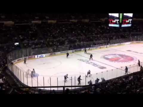 Rangers at islanders 10/11/10 nyr 3rd powerplay plus dan gi