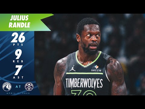 Julius Randle Scores 26 Points Against Nuggets | 04.01.25