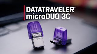 Kingston 128 GB DataTraveler microDuo 3C (DTDUO3CG3/128GB) - відео 1