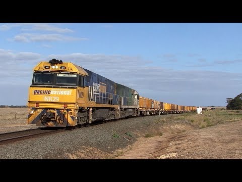 Freght Trains over the Plains: Australian Trains