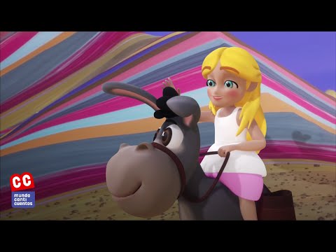 Mi Burrito Sabanero Remix, Juana, Villancico Animado - Mundo Canticuentos