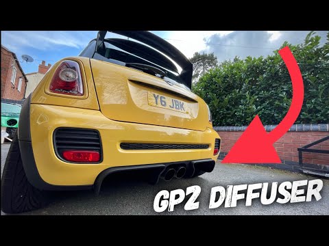 How To: Mini R56 R59 R57 R58: How to fit a GP2 Diffuser to a JCW Bumper Step By Step Guide