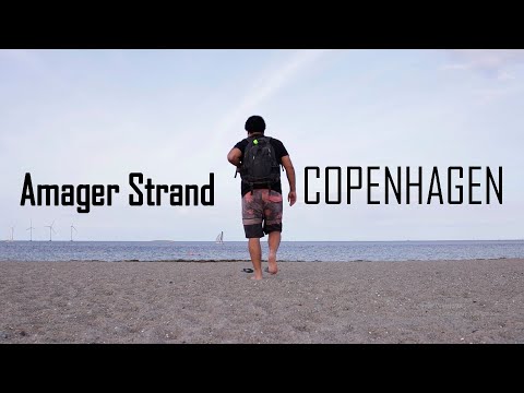 Amagerstrandpark Copenhagen BeachPark September 2021. Denmark