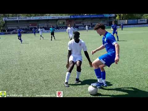 vv A.S.W.H. o23 - avv Zeeburgia o23  (1-2) 5-3