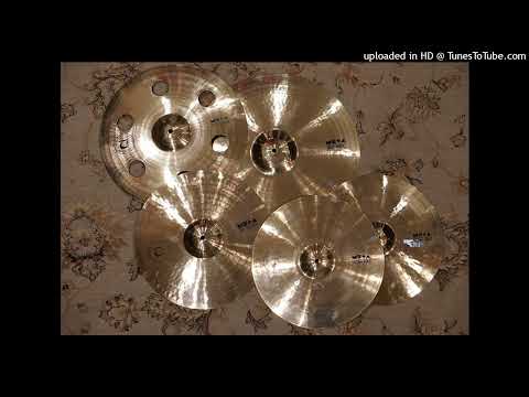SOLD - Turkish Cymbals 20/18/16/15" META Brilliant Cymbal Set