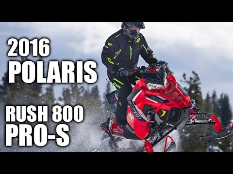 TEST RIDE: 2016 Polaris AXYS RUSH 800 Pro-S