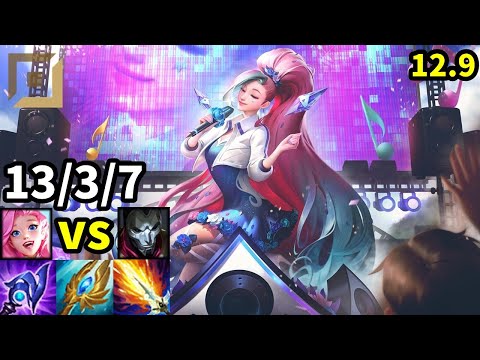 Seraphine Bot vs Jhin - EUW Master | Patch 12.9