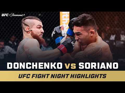 Video: UNANIMOUS DEC 😤 | Daniil Donchenko vs. Punahele Soriano | UFC Fight Night Mini Fight Highlights