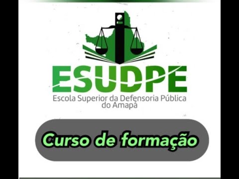 Aula com o Defensor Público Alexandre Koch (DPE-AP).