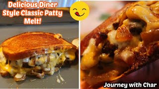 BEST PATTY MELTS EVER! DINER STYLE! TESTING OUT MY NEW "BEAUTIFUL" 12"X 22" EXTRA LARGE GRIDDLE !