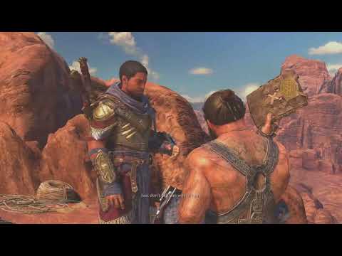 Middle-Earth Shadow of War: Torvin Tells Baranor About The Mercenaries And Gliding Cutscene