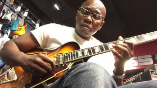Video thumbnail for D'angelico EX-SS Semi-Hollowbody Guitar by Minor7thb5