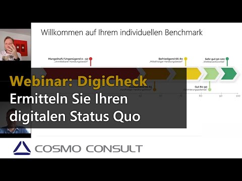 Webinar: DigiCheck - Ermitteln Sie Ihren digitalen Status Quo