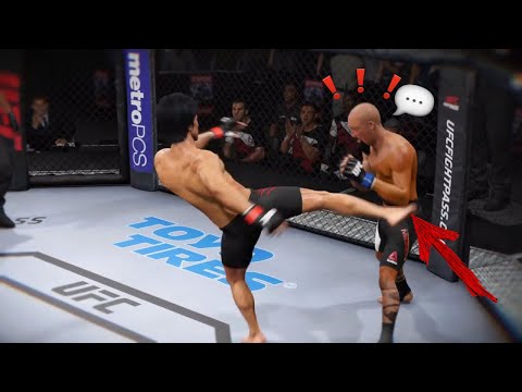 Bruce Lee vs. Shaolin Monk (EA Sports UFC 2)