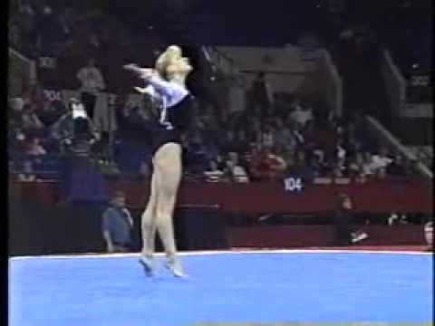 viktoria karpenko 1998 international 3 on 3 championships floor exercise